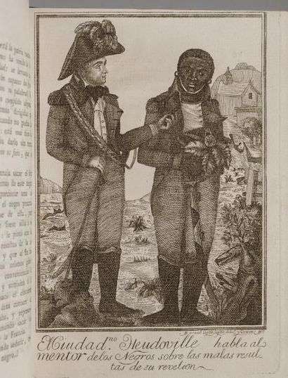  (CODE NOIR). Codigo formado por los negros de la isla de Santo Domingo… Cadix, 1810....