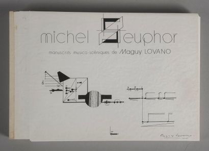 SEUPHOR. Michel. Manuscrits musico-scéniques...
