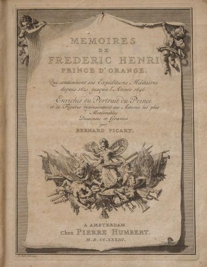 Mémoires de Frédéric Henri de Nassau, prince...
