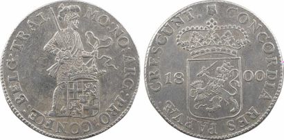 null Pays-Bas, République batave, Utrecht, ducat (rijksdaalder), 1800 Utrecht

A/MO:...
