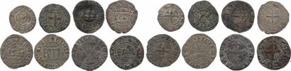 null Savoie (comté puis duché de), Amédée VIII, lot de 8 monnaies

TB

Billon

Diam....