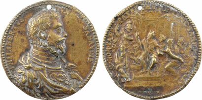 null Savoie (retour du Duché de), Emmanuel-Philibert de Savoie, médaille par Pietro...