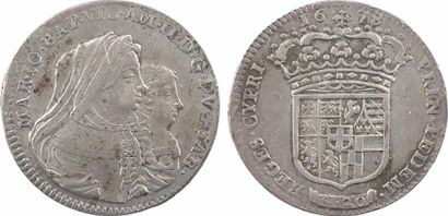 null Savoie (duché de), Victor Amédée II, régence de Marie-Jeanne, lire (20 sous),...