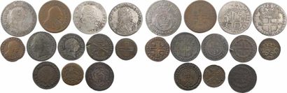 null Savoie (duché de), Charles Emmanuel III, lot de 12 monnaies

TTB

Billon

Diam....