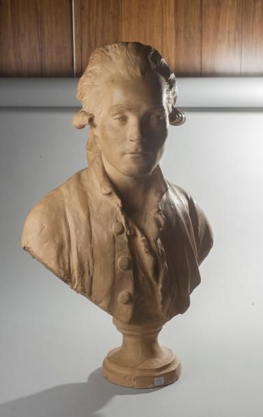 null D'après Jean-Antoine HOUDON

Buste de Maximilien de Robespierre

Moulage en...