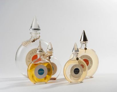 null Guerlain – (années 1950)

Lot de 5 flacons modèle « eau de cologne » dont 3...