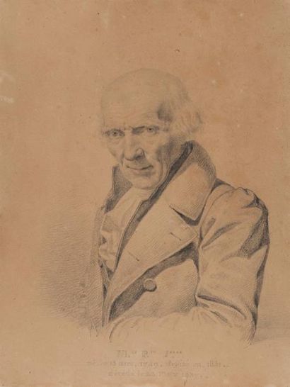 null ECOLE FRANCAISE, 1831 

Portrait d’un homme 

Crayon noir 

30 x 23,5 cm 

Annoté...