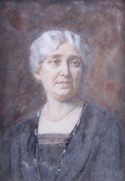 null Ecole FRANCAISE vers 1910

Portrait présumé d’Angèle Dubourg, épouse du général...