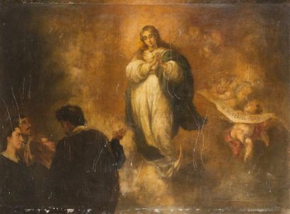null Ecole du XIXème siècle d’après Bartolomé Estéban MURILLO

La Vierge de l’Immaculée...