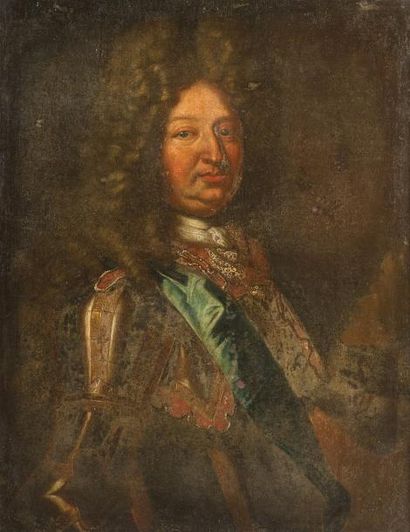 null Ecole FRANCAISE du XVIIIème siècle, suiveur de Hyacinthe RIGAUD

Portrait de...