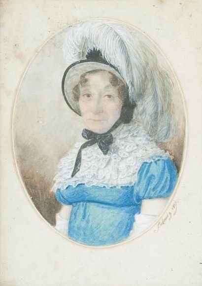 null Denis Huguenot FRIBOURG 

(Paris vers 1780 – après 1833) 

Portrait d’André...