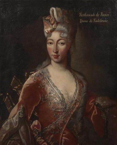 null École FRANCAISE, Premier tiers du XVIIIe siècle.

Dans le goût de François deTroy.

Portrait...