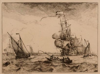 null LUDOLF BACKHUIZEN (1630 – 1708)

Etude pour un Navire de guerre, d’une série...