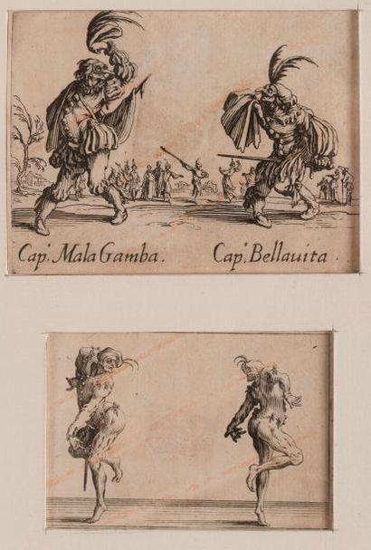 null JACQUES CALLOT (1592 – 1635)

Planche des Balli – Planche des Caprices – Deux...