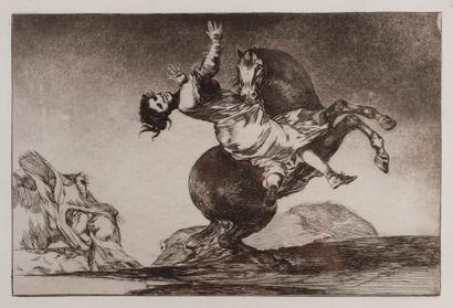 null FRANCISCO GOYA (1756 – 1828)

La mujer y el potro que los dome otro. Planche...