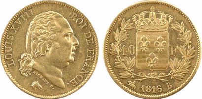 null Louis XVIII, 40 francs, 1816 Rouen





A/LOUIS XVIII - ROI DE FRANCE





Tête...