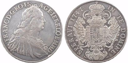 null Autriche (archiduché), François Ier, thaler, 1747 Vienne (WI)





A/FRANC....