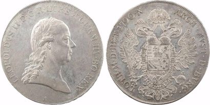 null Autriche (archiduché), Léopold II, thaler, 1790 Vienne





A/LEOPOLDVS II....