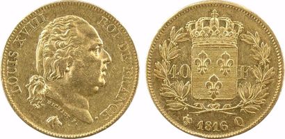 null Louis XVIII, 40 francs, 1816 Perpignan





A/LOUIS XVIII - ROI DE FRANCE





Tête...