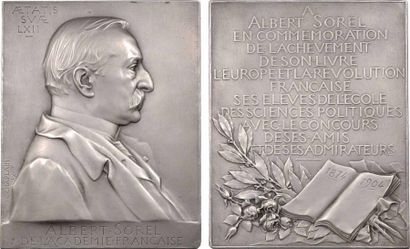 null Chaplain (J. C.) : Albert Sorel (Académie Française), fonte, 1904 Paris





A/ALBERT....