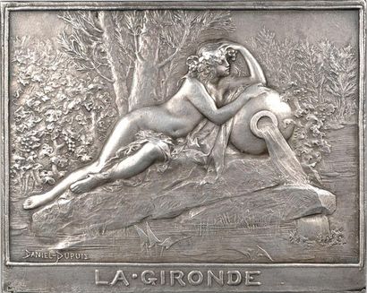 null Daniel-Dupuis (J.-B.) : La Gironde, plaque en électrotype argentée, s.d. (1896)





A/LA....