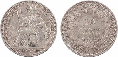 null Cochinchine, 10 centièmes, 1879 Paris





A/REPUBLIQUE - FRANÇAISE





La...