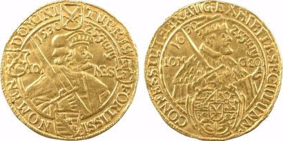null Allemagne, Saxe (duché de), Jean-Georges I, 2 ducats, 1630 Dresde





A/CONFESS;...