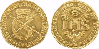 null Allemagne, Saxe (duché de), Sophie, ducat, 1616/18 Dresde





A/(différent)...