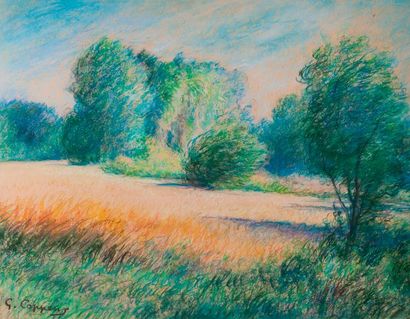 null Gaston Coppens

Paysage n°127

Pastel sur papier, signé en bas à gauche

50...