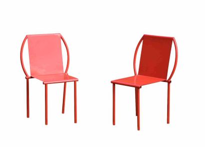 null Martin SZEKELY (né en 1956)

Paire de chaises Toro, modèle crée en 1987

Edition...