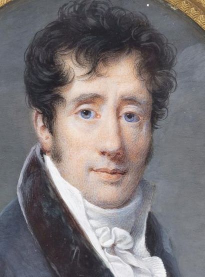 null Nicolas Jacques. Portrait du comte Nikita Petrovitch Panine. Paris, 1817.

Miniature...