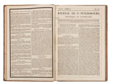 Journal de St-Pétersbourg, politique et littéraire....