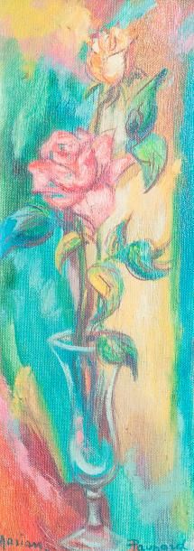 null ANDREE MARIAN-PAUPARD (1915-2004)

Vase de roses

Toile, signée en bas à droite....