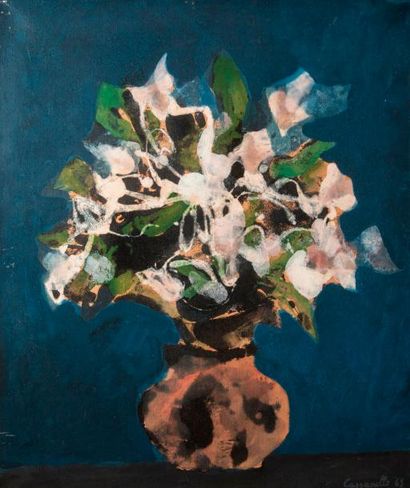 null Angela CASSANELLO (Née en 1921)

Bouquet de fleurs 

Huile sur papier marouflé...