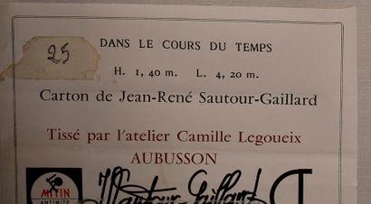 null Jean-René SAUTOUR-GAILLARD (1946-2016) 

Dans le cours du temps 

Tapisserie...