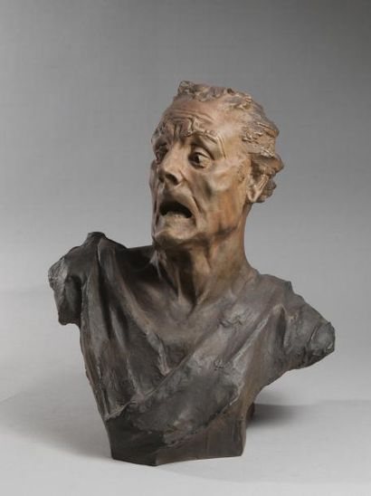 null JOSE FRAPPA (1854-1904)

Buste d’homme expressif

Grès Gilardoni Choisy le Roi,...