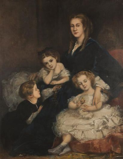 null ECOLE FRANCAISE VERS 1850

Mère et ses enfants

Sur sa toile d’origine

160...