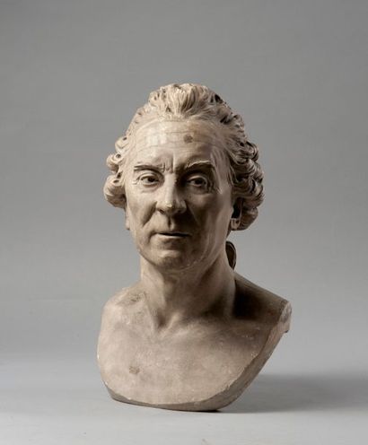 null JEAN-ANTOINE HOUDON (1741-1828), ATELIER DE

Portrait de Georges Louis Leclerc,...