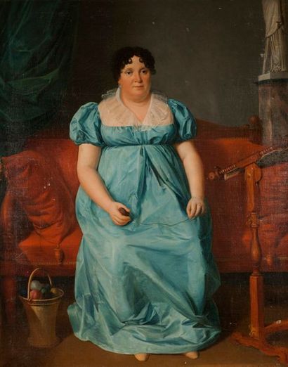 null ECOLE FRANCAISE

DU XIXE SIECLE

Portrait de femme

Toile

163 x 129 cm