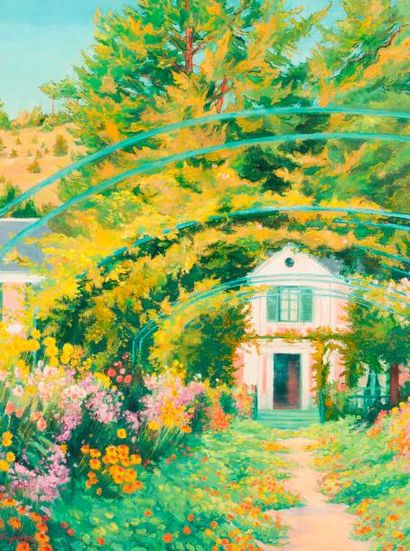 null André Vignole (1920 - 2017)

La maison de Monet

Toile, signée en bas à gauche.

116...