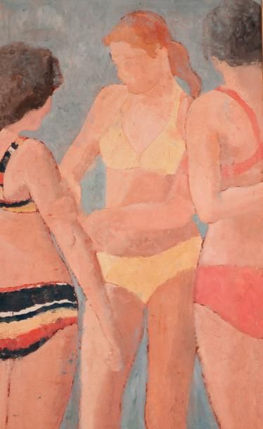null André Vignole (1920 - 2017)

Sur la plage

Toile non signé

146 x 89 cm

