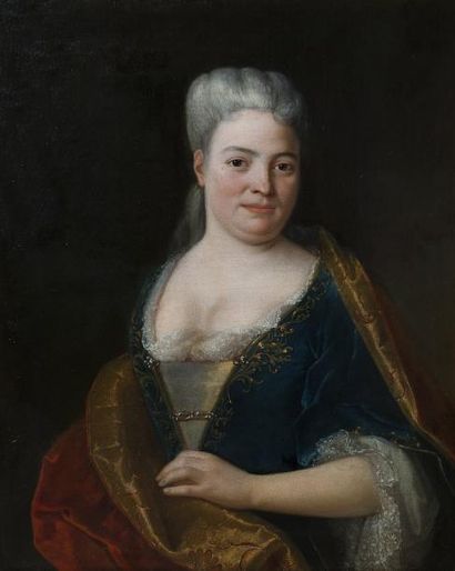 null ECOLE FRANCAISE VERS 1740

Portrait de femme à la robe bleue

Toile

82 x 65...