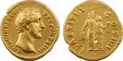 Antonin le Pieux, aureus, Rome, 150-151 Antonin le Pieux, aureus, Rome, 150-151

A/ANTONINVS...
