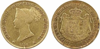 Italie, Parme (duché de), Marie-Louise, 40 lire, 1815 Milan