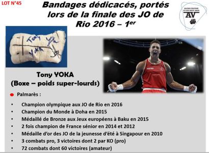 null 
TONY YOKA
BOXE
BANDAGES
FINALE DES JO DE RIO 2016 (MEDAILLE OR) 
