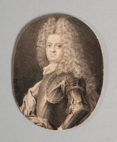 null ECOLE FRANCAISE VERS 1700 Portrait du Maréchal Sébastien Le Prestre de Vauban...