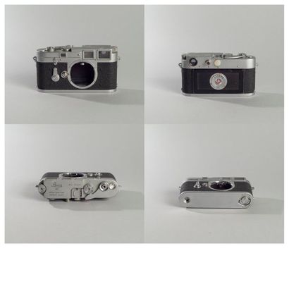 LEICA Leica M3 double armement, presseur verre, anciennes vitesses N°703613

Etat...