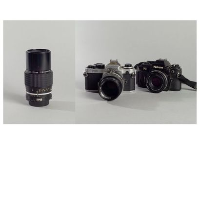 NIKON Nikon FE2 N°2076244

Objecti Ai 2,5/105 mm N°953365

Etat cosmétique : A

On...