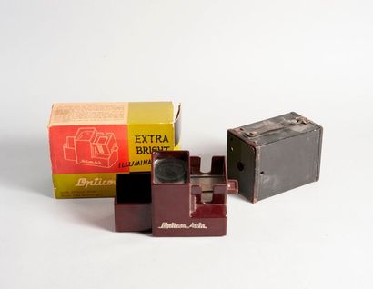 null Lot composé d’un Kodak Brownie et d’une visionneuse 24x36 mm

Visionneuse pour...