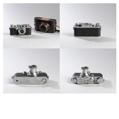 LEICA Leica IIIc N° 431157, 1946 (révisé en 2014).

Objectif Elmar 3.5/5cm.

Etat...